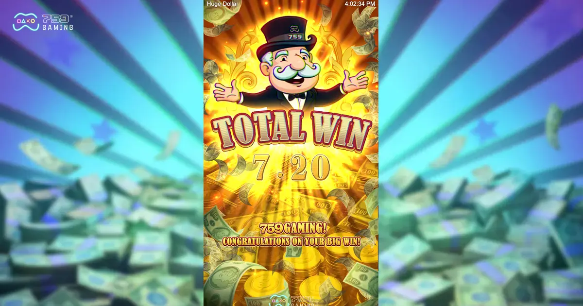 Huge Dollar 759 Gaming Bonus Features