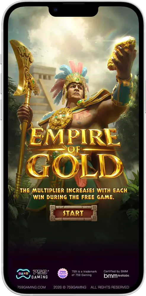 Empire of Gold 759 Gaming Game Overview