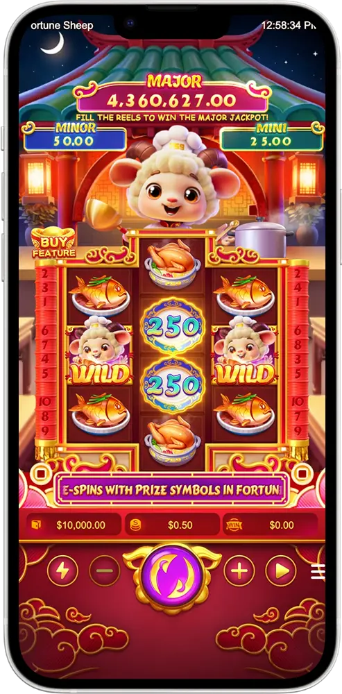 Fortune Sheep 759 Gaming Game Interface